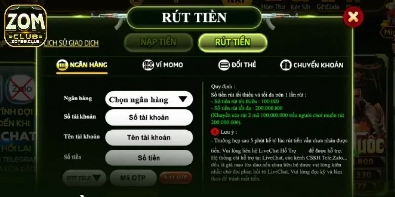 Những yếu tố quan trọng trong việc rút tiền mà nhà cái mang lại