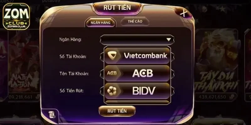 Chi tiết các bước rút tiền Zomclub hiệu quả dành cho newbie