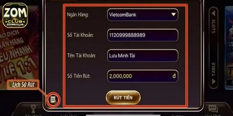 Tổng quan một số thông tin hữu ích về điều kiện rút Tiền Zomclub